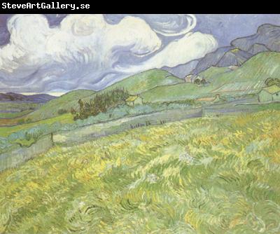 Vincent Van Gogh Mountainous Landscape behind Saint-Paul Hospital (nn04)